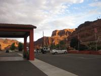 Moab - Vor unserem Hotel