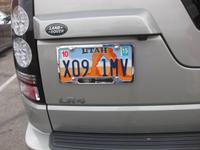 Autokennzeichen Utah - Motiv: Delicate Arch aus dem Arches Nationalpark 