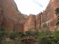 Felswände im Zion Nationalpark