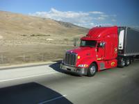 Auf dem Interstate Highway Nr. 99 Richtung Bakersfield 