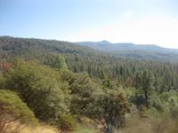 Auf der Fahrt in den Yosemite Nationalpark