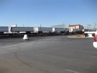 Ein Container-Güterzug