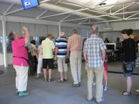 Sacramento - Am Eingang zum Capitol