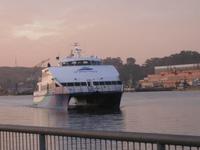 Unser Fährschiff kommt