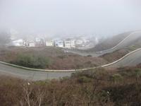 San Francisco - Straße zu den Twin Peaks hinauf 