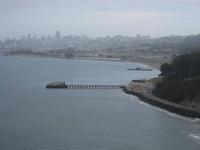 Golden Gate Bridge - Blick auf San Francisco