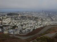 Aussicht auf San Francisco von Twin Peaks 