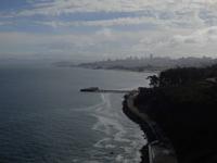 Ausblick von der Golden Gate Bridge 