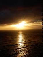 Sonnenuntergang auf Oahu