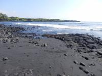 Punalu´u Black Sand Beach Park 
