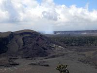 Sicht auf den Kilauea Krater 