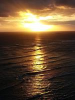 Sonnenuntergang auf Oahu
