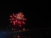 Feuerwerk über den Niagarafällen