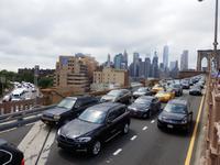 Spaziergang über die Brooklyn Bridge