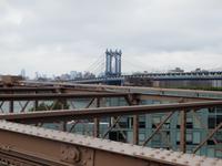 Spaziergang über die Brooklyn Bridge