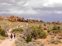 Wanderung im Arches Nationalpark
