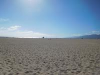 endloser Strand in Santa Monica