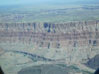 Grand Canyon aus dem Flugzeug heraus