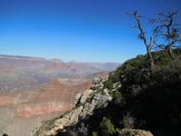 Blauer Himmel überm Grand Canyon