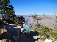 Künstler am Grand Canyon