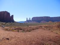 Ausblick im Monument Valley