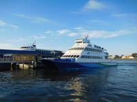 unser Katamaran nach San Francisco