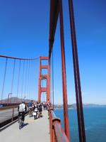 reger Verkehr auf der Golden Gate Bridge