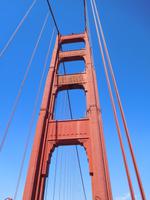 Blick nach oben - Golden Gate Bridge