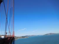 Spaziergang auf der Golden Gate Bridge