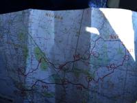 unser Weg durch den Wilden Westen mit Kilometerangaben