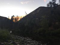 Sonnenuntergang im Yosemite Nationalpark