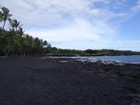 Big Island - Punalu`u Black Sand Beach