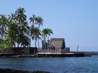 Big Island - Freilichtmuseum Pu´uhonua ´o Honaunau