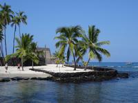 Big Island - Freilichtmuseum Pu´uhonua ´o Honaunau