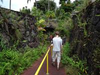 Big Island - Lavatunneleingang