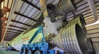 143 Rakete zur einstigen Mondlandung