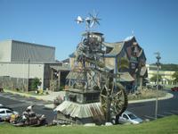 auf dem Weg zu den Great Smoky Mountains