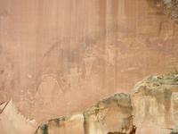 Petroglyphs am Freemont River