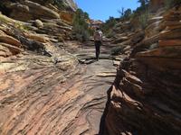 Aufstieg zum Lost Canyon