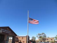 stars and strips auf Halbmast