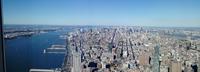 Aussicht auf New York vom One World Trade Center