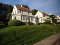 San Francisco - Wohnhäuser auf dem Weg zum Fort Point