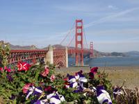 San Francisco - Golden Gate Bridge, Brückenanfang
