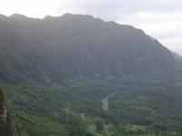 Ohau -Inselrundfahrt, Blick vom Nu'uanu Pali - Aussichtspunkt