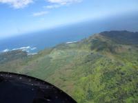 Kauai - im Helikopter über die Garteninsel mit Regenbogen
