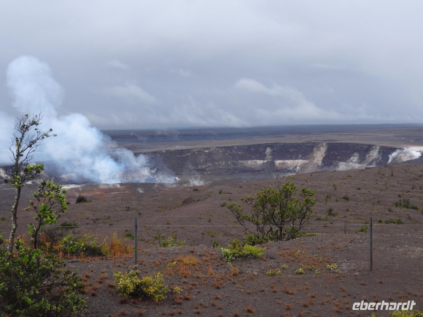 Inselrundfahrt auf Big Island - Vulkan Kilauea im Volcano Nationalpark