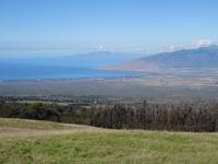 Maui, Vulkan Haleakala - Blick von der Auffahrt zum Vulkan