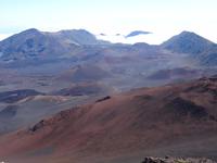 Maui, Vulkan Haleakala - Blick vom Gipfel in die Kraterlandschaft