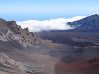 Maui, Vulkan Haleakala - Blick vom Gipfel in die Kraterlandschaft