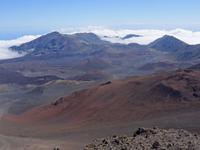 Maui, Vulkan Haleakala - Blick vom Gipfel in die Kraterlandschaft